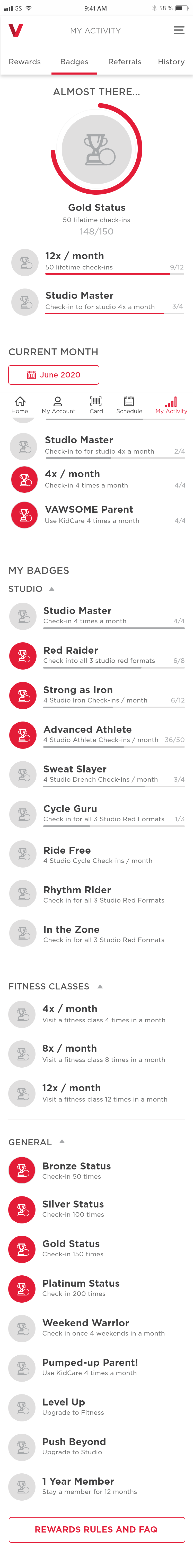 VASA badge gamification